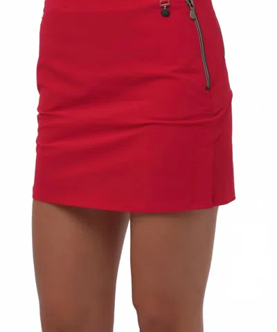 ANATOMIE SUZETTE SPORT LUXE SKORT IN RED