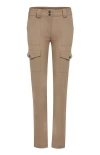 Anatomie The Kate Skinny Cargo Pant In Khaki