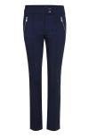 Anatomie The Peggy Zippered Pant In Navy