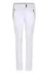 Anatomie The Peggy Zippered Pant In White