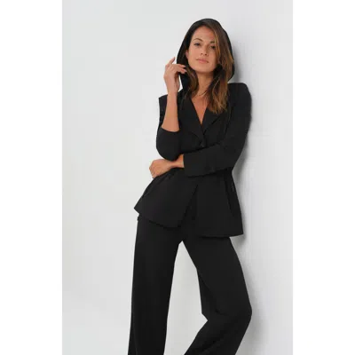 Anatomie Tressa Duo Comfortable Travel Blazer In Black