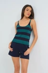 Anatomie Vivianne Ponte Pull On Shorts In Multi