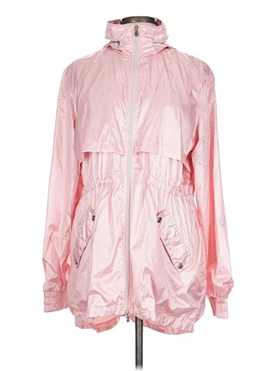 Pre-owned Anatomie Windbreaker Jacket In Pink