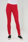 Anatomie Winter Allie Leggings In Atomic Red In Red
