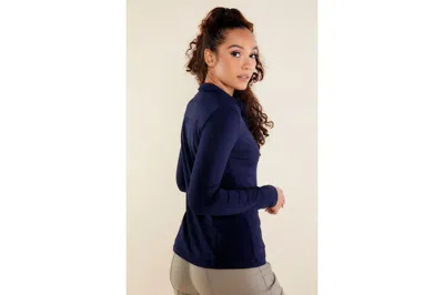 Anatomie Women's Danica Snap On Super Jersey Top In Navy