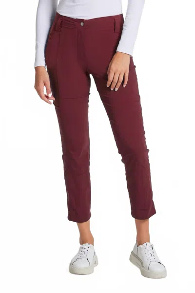 Anatomie Women's Hollywood Pant In Sangria In Red