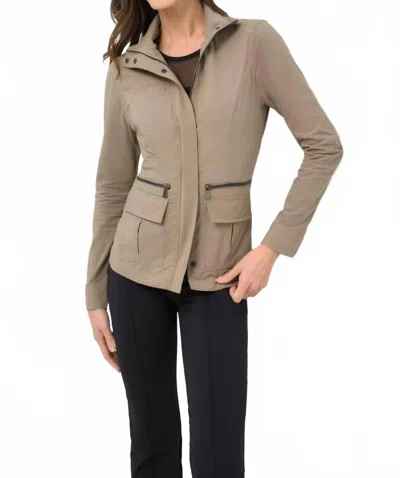 Anatomie Women's Keyna Safari Jacket In Khaki In Gray