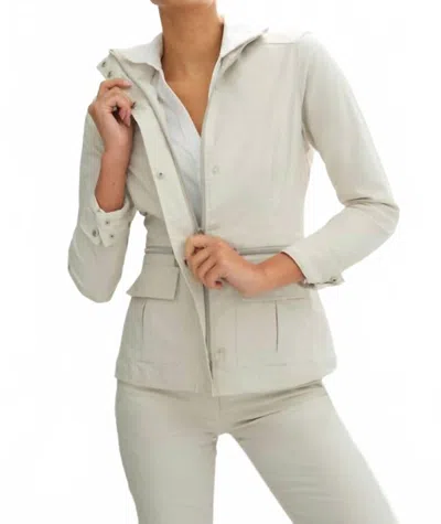 Anatomie Women's Keyna Safari Jacket In Stone In White