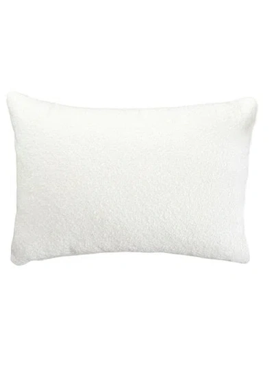 Anaya Boucle Indoor Outdoor Pillow In White
