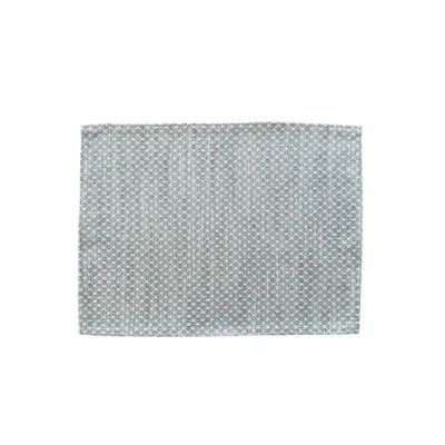 Anaya Coastal Breeze Indoor Outdoor Placemat In Gray