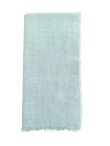 Anaya Cotton Gauze Fringe Napkins- Set Of 4 In Blue