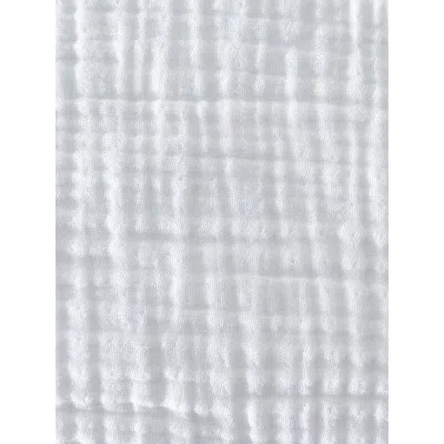 Anaya Crinkled Cotton Cuddle Hooded Poncho In White