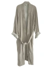 Anaya Crinkled Cotton Cuddle Robe