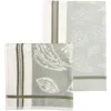 Anaya Epicurean Delights Kitchen Towels In Veggie Green