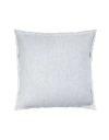 Anaya So Soft Linen Crossdye Down Pillow In Light Grey