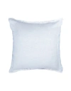 Anaya So Soft Linen Crossdye Down Pillow In Light Blue