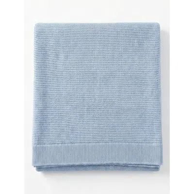 Anaya Harbor Knit Throw In Blue