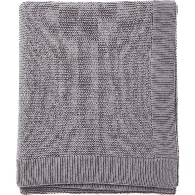 Anaya Harbor Knit Throw In Gray