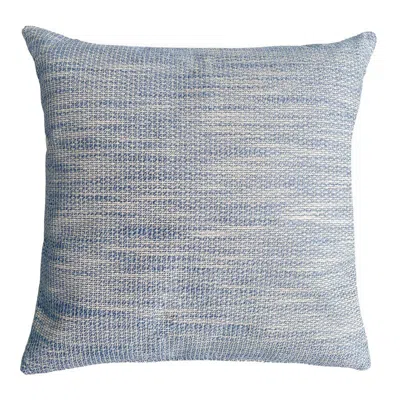 Anaya Home Natural Waves Indigo Indoor Outdoor Pillow In Blue