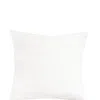 ANAYA HOME SEASIDE SMOOTH WHITE INDOOR OUTDOOR PILLOW 24X24