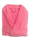 Anaya Home Spa Cotton Terry Robe In Bright Pink