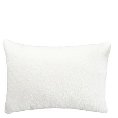 Anaya Home White Boucle 14x20 Indoor Outdoor Pillow