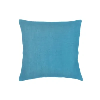 Anaya Island Blue So Soft Linen Pillow 20x20 Cover Only
