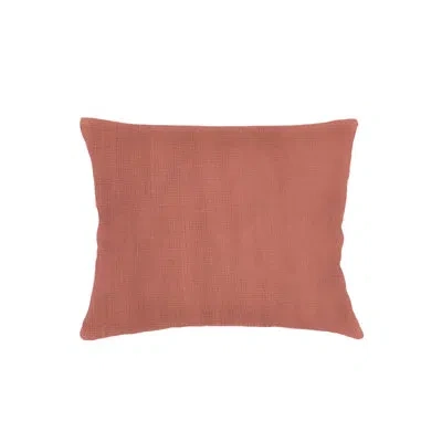 Anaya Light Copper So Soft Linen Dutch Euro Pillow 28x36 Cover Only In Brown