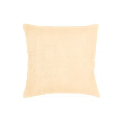 Anaya Light Yellow So Soft Linen Pillow 20x20 Cover Only