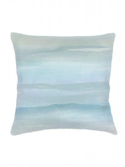 Anaya Linen Euro Pillow 26x26 With Down Alternative Insert In Cool Sunset