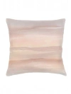 Anaya Linen Euro Pillow 26x26 With Down Insert In Warm Sunset