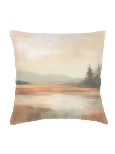 Anaya Linen Pillow Down Insert In Cozy Cabin