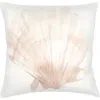 Anaya Linen Pillow With Down Alternative Insert In White