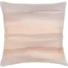 Anaya Linen Pillow With Down Alternative Insert In Warm Sunset