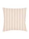 Anaya Linen Pillow With Down Insert In Beige Stripe