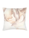 Anaya Linen Pillow With Down Insert In Saltwater Coral