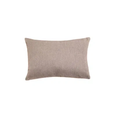 Anaya Luxe Essential Outdoor Pillow Cover & Insert In Mocha