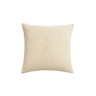 Anaya Marisol Shoreline Grid Indoor Outdoor Pillow 20x20 In Yellow