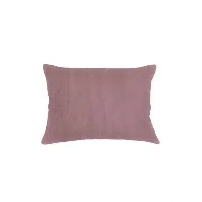 Anaya Mauve So Soft Linen Pillow 14x20 Cover Only In Brown