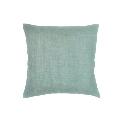 Anaya Mint Green So Soft Linen Pillow 20x20 With Down Alternative Insert