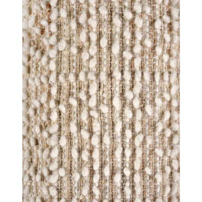 Anaya Natural Boucle Handwoven Pillow 14x40 Cover Only In Beige