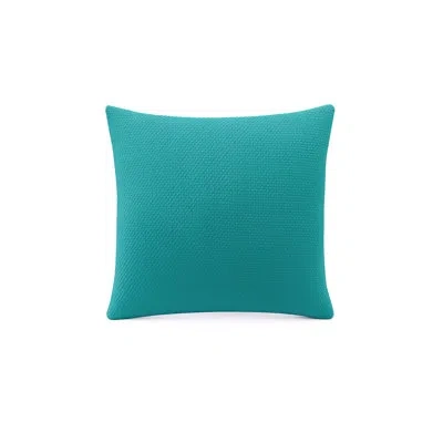 Anaya Navy Blue Drift Weave Indoor Outdoor Pillow Cover 14x20