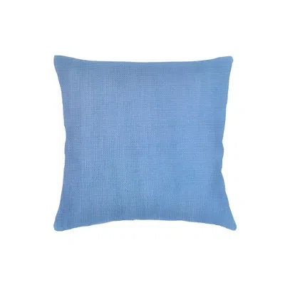 Anaya Ocean Blue So Soft Linen Pillow 22x22 Cover Only