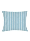 Anaya Ocean Drift Blue Stripe Linen Dutch Euro Pillow 28x36 With Down Alternative Insert In Blue