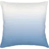 Anaya Ombre Euro Linen Pillow With Down Alternative Insert In Blue