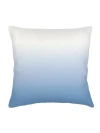 Anaya Ombre Linen Pillow Down Alternative Insert In Coastal Blue