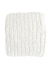 Anaya Oversized Plush Chenille Sweater Throw In White