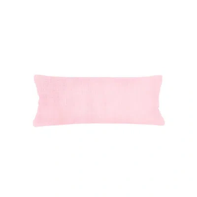 Anaya Palm Beach Pink So Soft Linen Body Pillow 20x54 Cover Only