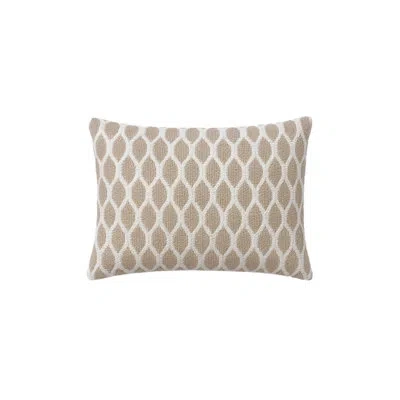 Anaya Rustic Beige Shore Net Indoor Outdoor Pillow Cover 14x20 In Pillow Cover Only - No Insert