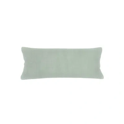 Anaya Sage Green So Soft Linen Body Pillow 20x54 With Down Alternative Insert